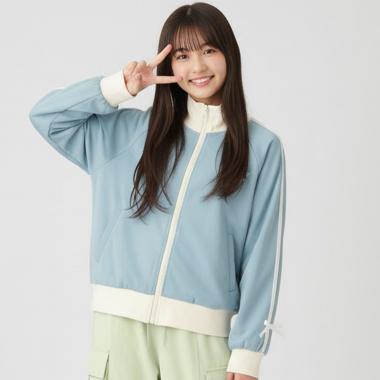 【milky coast】袖ライントラックジャケット