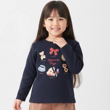 スイーツモチーフ裏毛プルオーバー