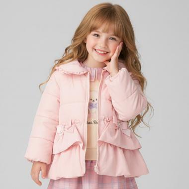 ペプラム中綿ブルゾン