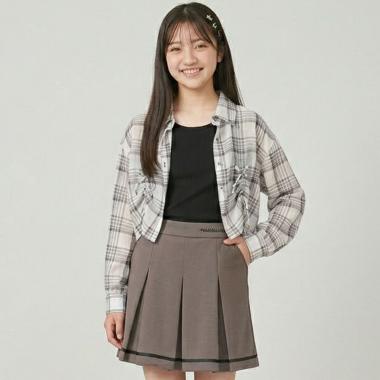 【milky coast】ボックスプリーツスカート