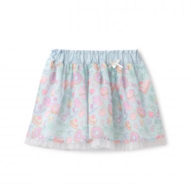 オリジナルプリントシフォンスカート