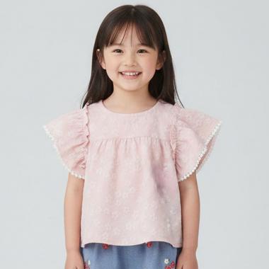 サクラ総柄チュニック