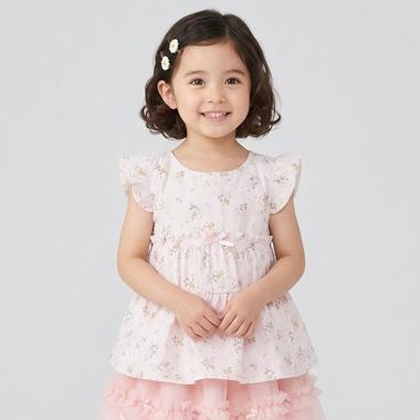 花柄チュニック