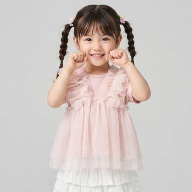 チュールビスチェドッキングTシャツ