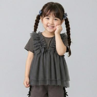 チュールビスチェドッキングTシャツ