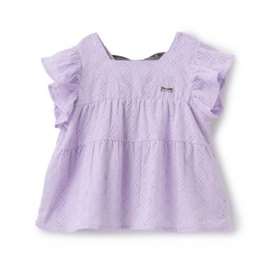 バイカラーリボンチュニック