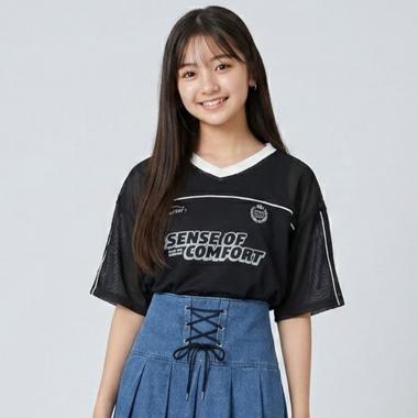 【milky coast】メッシュTシャツ・タンクトップセット