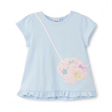 シェルポシェット風トロンプルイユTシャツ