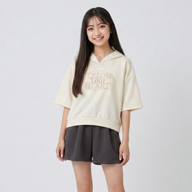 【milky coast】パーカー×ショートパンツセットアップ