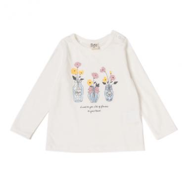 お花イラストTシャツ