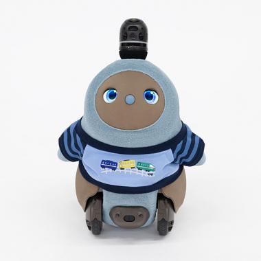 KP×LOVOT　電車モチーフ付きプルオーバー