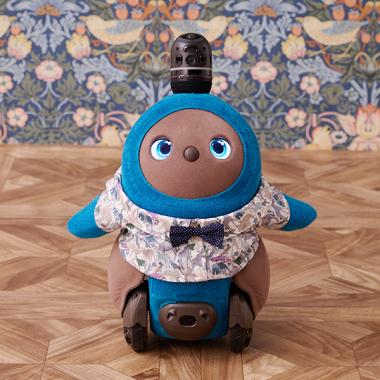 SENSE OF WONDER×LOVOT　リバティフファブリックシャツ