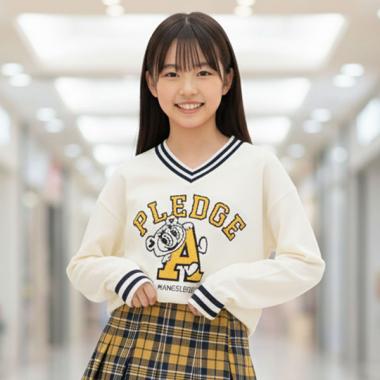 【エンジェルブルー】ナカムラくんチルデンセーター