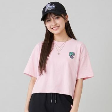 【エンジェルブルー】ナカムラワンポイントTシャツ