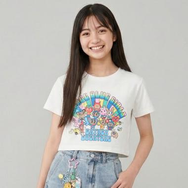 【エンジェルブルー】レインボーオールスターTシャツ