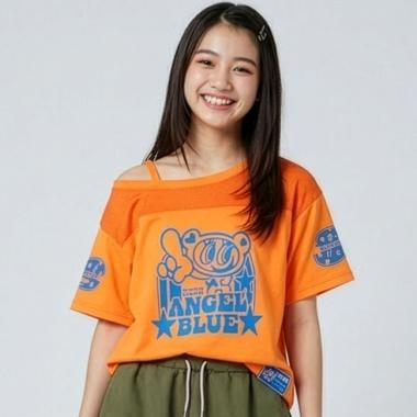 【エンジェルブルー】ナカムラくんオフショルゲームシャツ