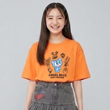 【エンジェルブルー】ナカムラくんリメイク風ルーズTシャツ