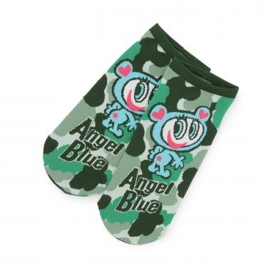 【エンジェルブルー】迷彩ナカムラくんスニソ