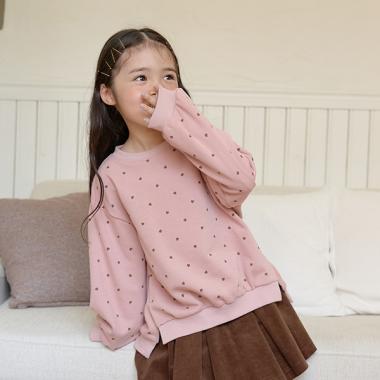 【表コットン毛玉バイバイ】アソート柄スリットリラックススエット