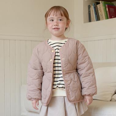 きれいシルエットキルティングブルゾン