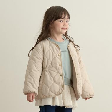 きれいシルエットキルティングブルゾン