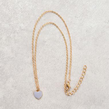 ハートチャームネックレス