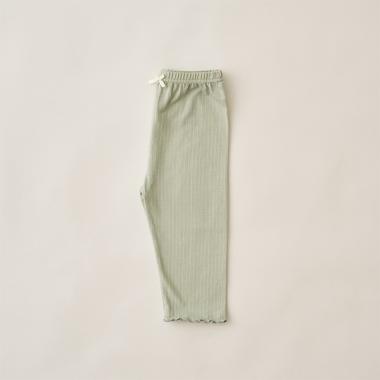 【ラインフラワーメッシュ】メロー7分丈レギンス