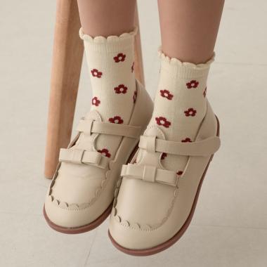 花柄&チェックアソートソックス