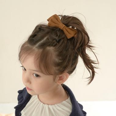 ベロアリボンヘアゴム