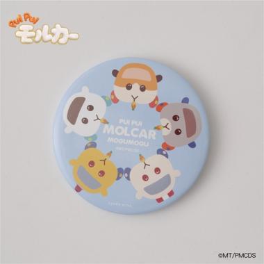 【モルカー】もぐもぐビッグ缶バッジ