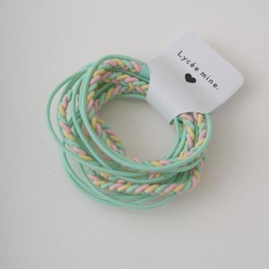 カラーヘアゴム5本セット