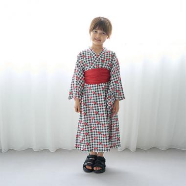 すぽっと着れるワンピース浴衣