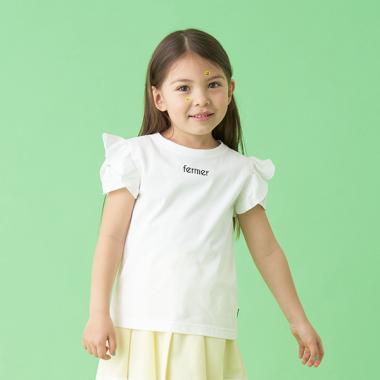 【接触冷感】デザインスリーブワンポイント刺しゅうTシャツ