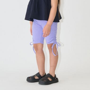 5分丈シャーリングレギンス