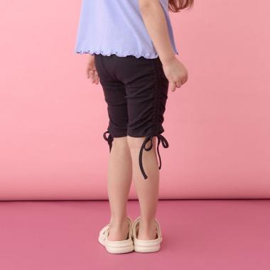 5分丈シャーリングレギンス