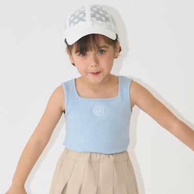 スクエアネックタンクトップ