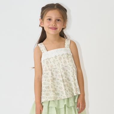 柄アソートペプラムキャミソール