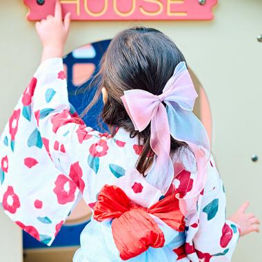 オーロラビッグリボンヘアクリップ