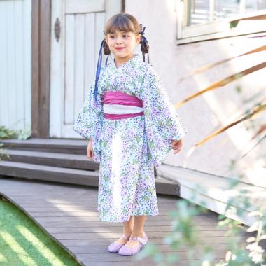 【浴衣】すぽっと着やすい♪ 柄アソート・ワンピースタイプ(帯2枚セット)