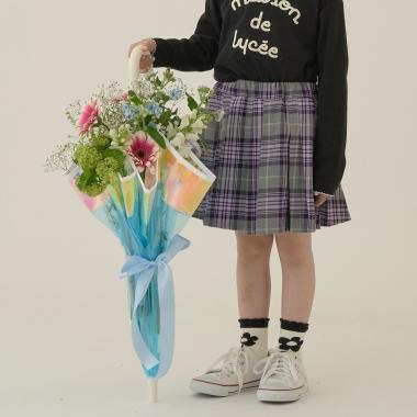 アソートチェック・ランダムプリーツスカート(インパン付き)