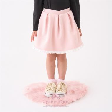 【Lycee mine バレエシリーズ】【セットアップ可】タックプリーツスカート(インパン付き)