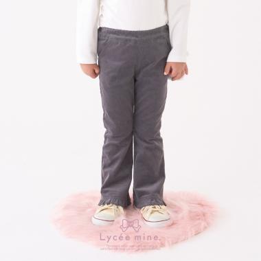 【Lycee mine バレエシリーズ】フリルストレッチフレアパンツ