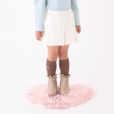 【Lycee mine バレエシリーズ】タックプリーツスカート(インパン付き)