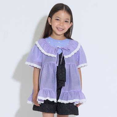 シアーギャザートップス