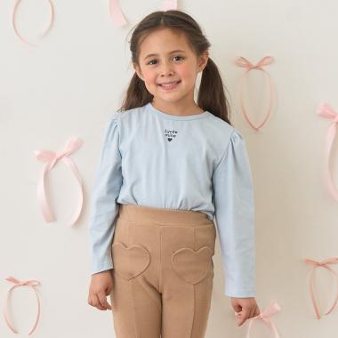 【どちらが前でもOK】【ソフトコットン】AラインTシャツ