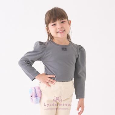 【Lycee mine バレエシリーズ】パワーショルダーリボン付きトップス