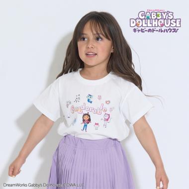 【ギャビーズドールハウス】【ソフトコットン】プリントTシャツ