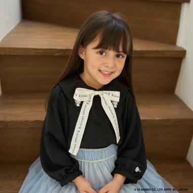 【サンリオキャラクターズ】ボウタイ付きブラウス