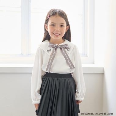 【サンリオキャラクターズ】ボウタイ付きブラウス