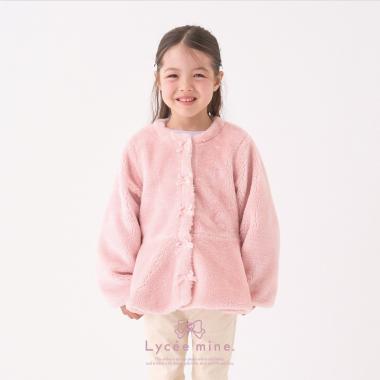 【Lycee mine バレエシリーズ】ノーカラーペプラムブルゾン